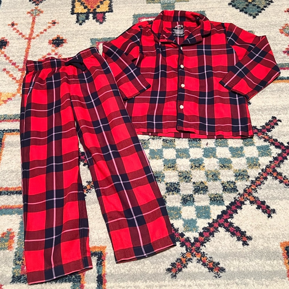 Primary Kids Plain PJ Set (6/7)